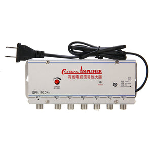 cable tv booster box 20dB TV Antenna Booster Cable Signal Amplifier – AVSRetailers