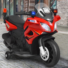 Load image into Gallery viewer, Kids Small Ride On Electric Police Motorcycle Bike
