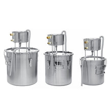 Load image into Gallery viewer, Complete Moonshine Alcohol Copper Still Distiller Kit 35L
