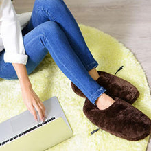 Load image into Gallery viewer, Comfortable Electric Heated Men / Women Slippers
