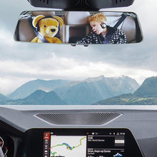 Load image into Gallery viewer, Universal Large Anti Glare Car Panoramic Rear View Mirror
