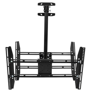 Adjustable Flip Down Ceiling Hanging TV Mount 37 in - 70 in