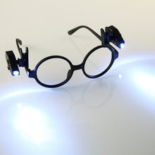 Load image into Gallery viewer, Clip On Book Reading Lights For Glasses
