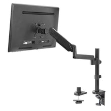 Load image into Gallery viewer, Adjustable Single Computer Desk Mounted Monitor Arm 17&quot; - 32&quot;
