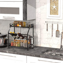 Load image into Gallery viewer, Countertop Spice Storage Organizer Rack
